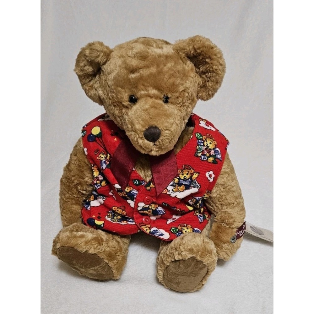 Russ Honeysett Jointed Teddy Bear Vintage Collection Plush NWT COA 2114